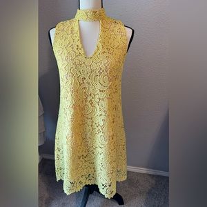 Yellow Lace Dress